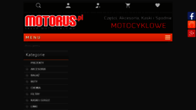 What Motorus.pl website looked like in 2016 (7 years ago)