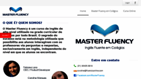 What Masterfluency.com website looked like in 2016 (7 years ago)