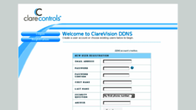 What Myclarevision.com website looked like in 2016 (7 years ago)