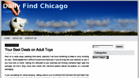 What Mydailyfindchicago.com website looked like in 2016 (7 years ago)