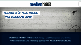 What Mhger.de website looked like in 2016 (7 years ago)