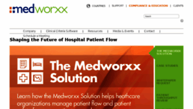 What Medworxx.com website looked like in 2016 (7 years ago)
