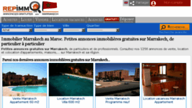 What Marrakech.repimmo.com website looked like in 2016 (7 years ago)