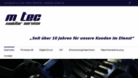What Mtec-northeim.de website looked like in 2016 (7 years ago)