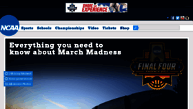 What Marchmadness.com website looked like in 2016 (7 years ago)