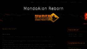 What Mondoaion.it website looked like in 2016 (8 years ago)