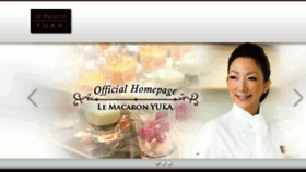 What Macaron-yuka.com website looked like in 2016 (7 years ago)