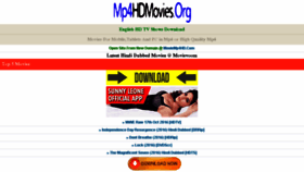 What Moviemp4hd.com website looked like in 2016 (7 years ago)