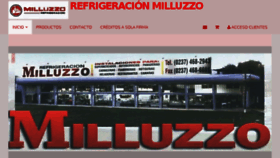 What Milluzzo.com website looked like in 2016 (7 years ago)