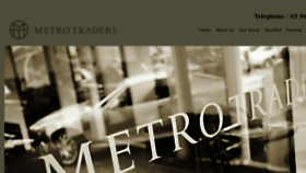 What Metrotraders.com.au website looked like in 2016 (7 years ago)