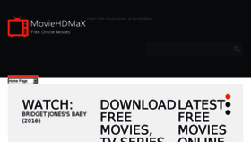 What Moviehdmax.com website looked like in 2016 (7 years ago)