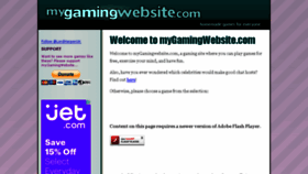 What Mygamingwebsite.com website looked like in 2016 (7 years ago)
