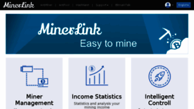 What Minerlink.com website looked like in 2016 (7 years ago)