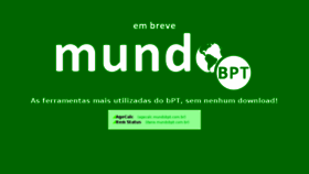 What Mundobpt.com.br website looked like in 2016 (7 years ago)