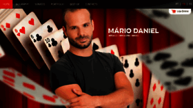 What Mariodaniel.com website looked like in 2016 (7 years ago)