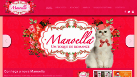 What Manoella.net website looked like in 2016 (7 years ago)