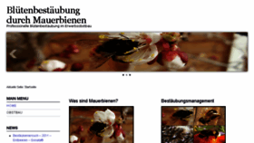 What Mauerbienen-im-erwerbsobstbau.de website looked like in 2016 (7 years ago)