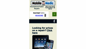 What Mobilemedicrepairs.com website looked like in 2016 (7 years ago)