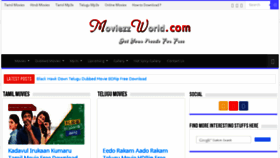 What Moviezzworld.com website looked like in 2016 (7 years ago)