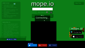 What Mope-io.com website looked like in 2016 (7 years ago)