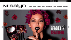 What Misslyn.de website looked like in 2016 (7 years ago)