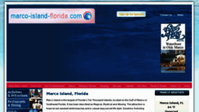 What Marco-island-florida.com website looked like in 2016 (9 years ago)