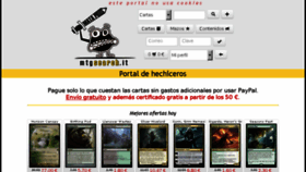What Mtgsearch.it website looked like in 2016 (7 years ago)