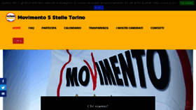 What Movimentotorino.it website looked like in 2016 (7 years ago)