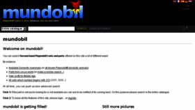 What Mundobil.com website looked like in 2016 (7 years ago)