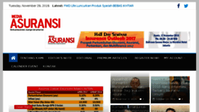 What Mediaasuransinews.co.id website looked like in 2016 (8 years ago)