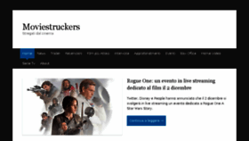 What Moviestruckers.com website looked like in 2016 (7 years ago)
