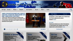What Mkek.gov.tr website looked like in 2016 (7 years ago)