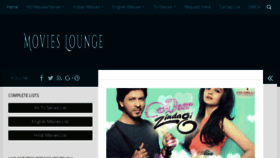 What Movieslounge.co website looked like in 2016 (7 years ago)