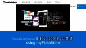 What Myflashstore.com website looked like in 2016 (7 years ago)