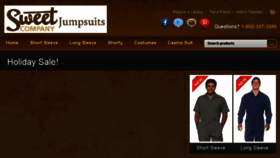 What Myjumpsuit.com website looked like in 2016 (7 years ago)