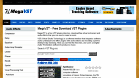 What Megavst.com website looked like in 2016 (7 years ago)