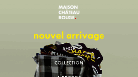 What Maison-chateaurouge.com website looked like in 2016 (7 years ago)
