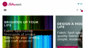 What Myfabricspot.com website looked like in 2016 (7 years ago)