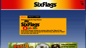 What Mysixflagsphotos.com website looked like in 2016 (7 years ago)