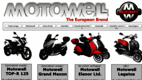 What Motowell.de website looked like in 2016 (7 years ago)