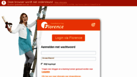What Mijnontwikkeling.florence.nl website looked like in 2016 (7 years ago)
