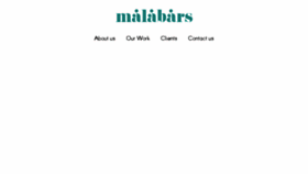 What Malabars.com website looked like in 2016 (7 years ago)