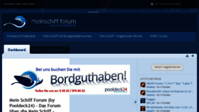 What Meinschiff-forum.de website looked like in 2016 (7 years ago)
