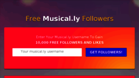 What Musicallyfame.co website looked like in 2016 (7 years ago)