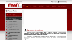What Maan.net.pl website looked like in 2016 (7 years ago)