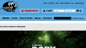 What Moviemaxx.ch website looked like in 2016 (7 years ago)