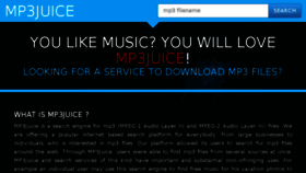 What Mp3juices.org website looked like in 2016 (7 years ago)