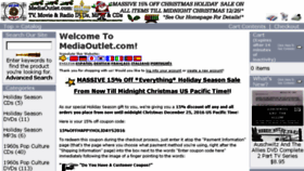 What Mediaoutlet.com website looked like in 2016 (7 years ago)