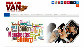 What Man-and-van.me.uk website looked like in 2016 (7 years ago)