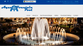 What Musicalfountain.co.in website looked like in 2016 (7 years ago)